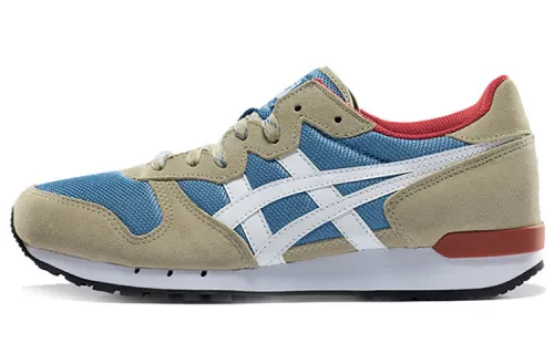 Onitsuka Tiger Alvarado Fabric Abrasion Resistant Low top Casual Running Shoes Unisex Blue White