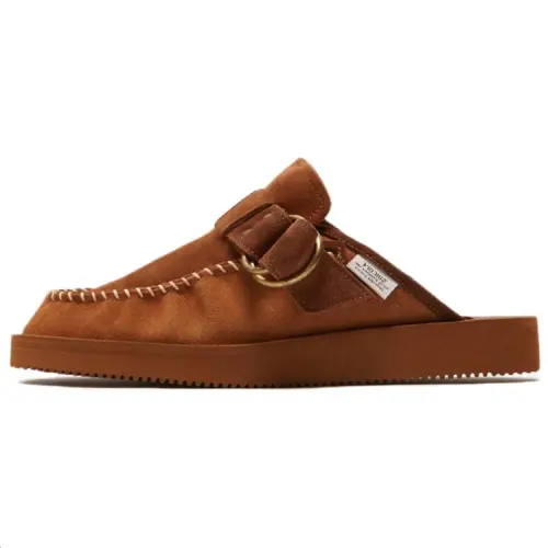 KITH EVA Abrasion Resistant Slip Resistant Quiet Closed Toe Slippers Men's Brown