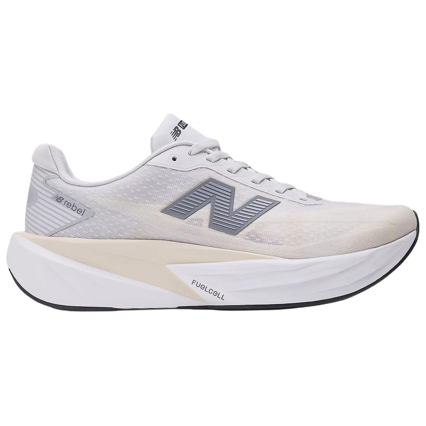 New Balance FuelCell Rebel V5 Classic And Versatile Mesh Running Shoes Men’s Linen Gray