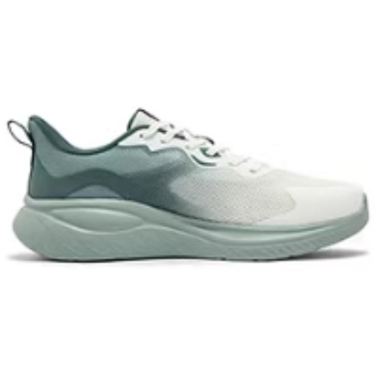 361° Cushioning Slip Resistant Abrasion Resistant Low top Casual Running Shoes Men’s White Green