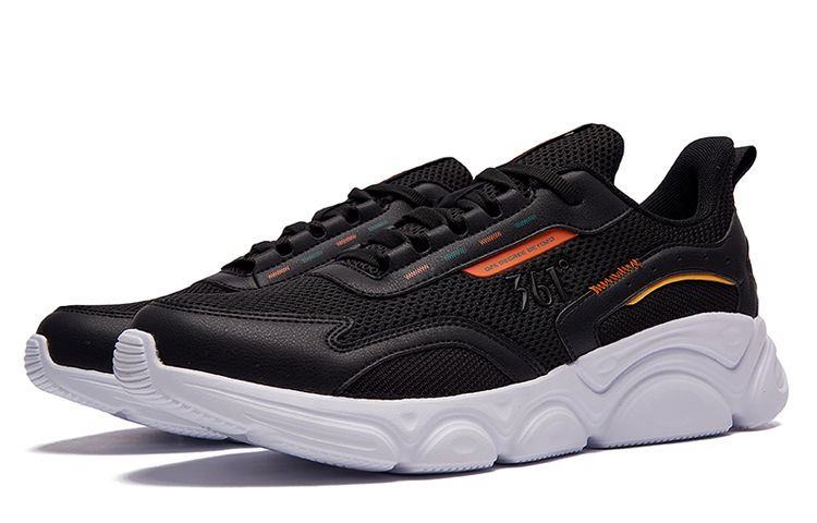 361° Low top Running Shoes Men’s Black Orange