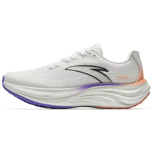 Anta Travel Step 1.5 Cushioning Abrasion Resistant Rebound Low top Running Shoes Women's Papyrus White