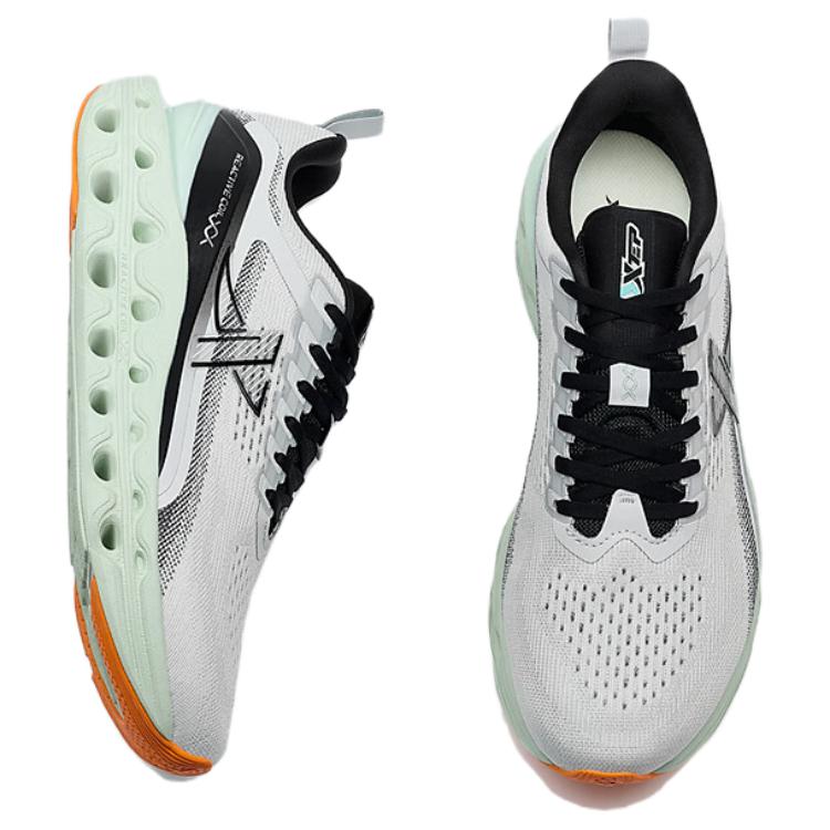 XTEP Cushioning Rebound Low top Running Shoes Men’s Gray Black Orange