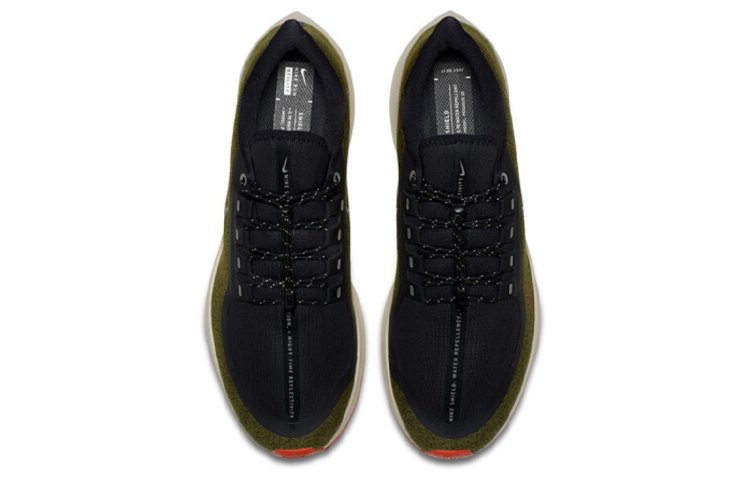 Мужские кроссовки Nike Pegasus 35 Shield "Olive Flak" (оливковые) — 橄榄绿 — фото 4