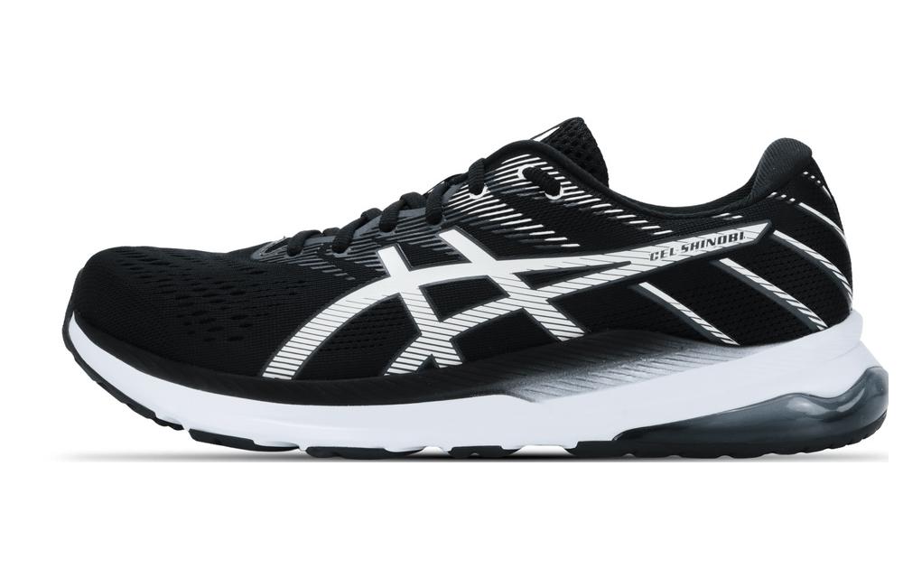 Asics GEL Shinobi GEL Shinobi Abrasion Resistant Breathable Low top Running Shoes Black White