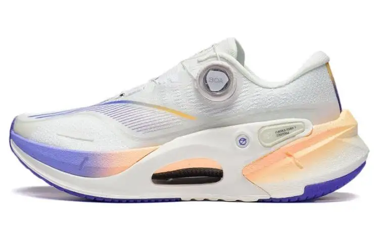 Li Ning Furious Rider 7.0 PRO V2 Casual Abrasion Resistant Low top Running Shoes Women's Ivory