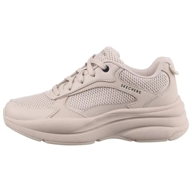 Skechers Street Soft And Comfortable Low top Running Shoes Women's Ecru