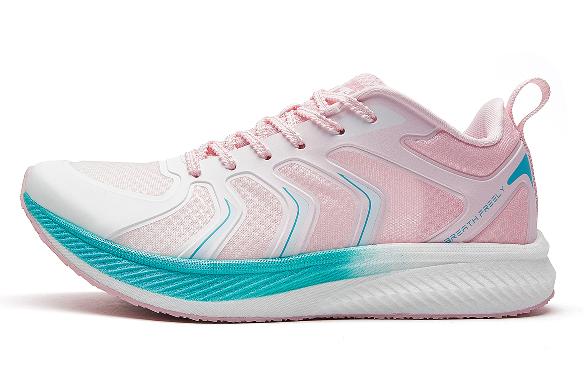 VOIT Running Shoes Unisex Low Top Light Pink