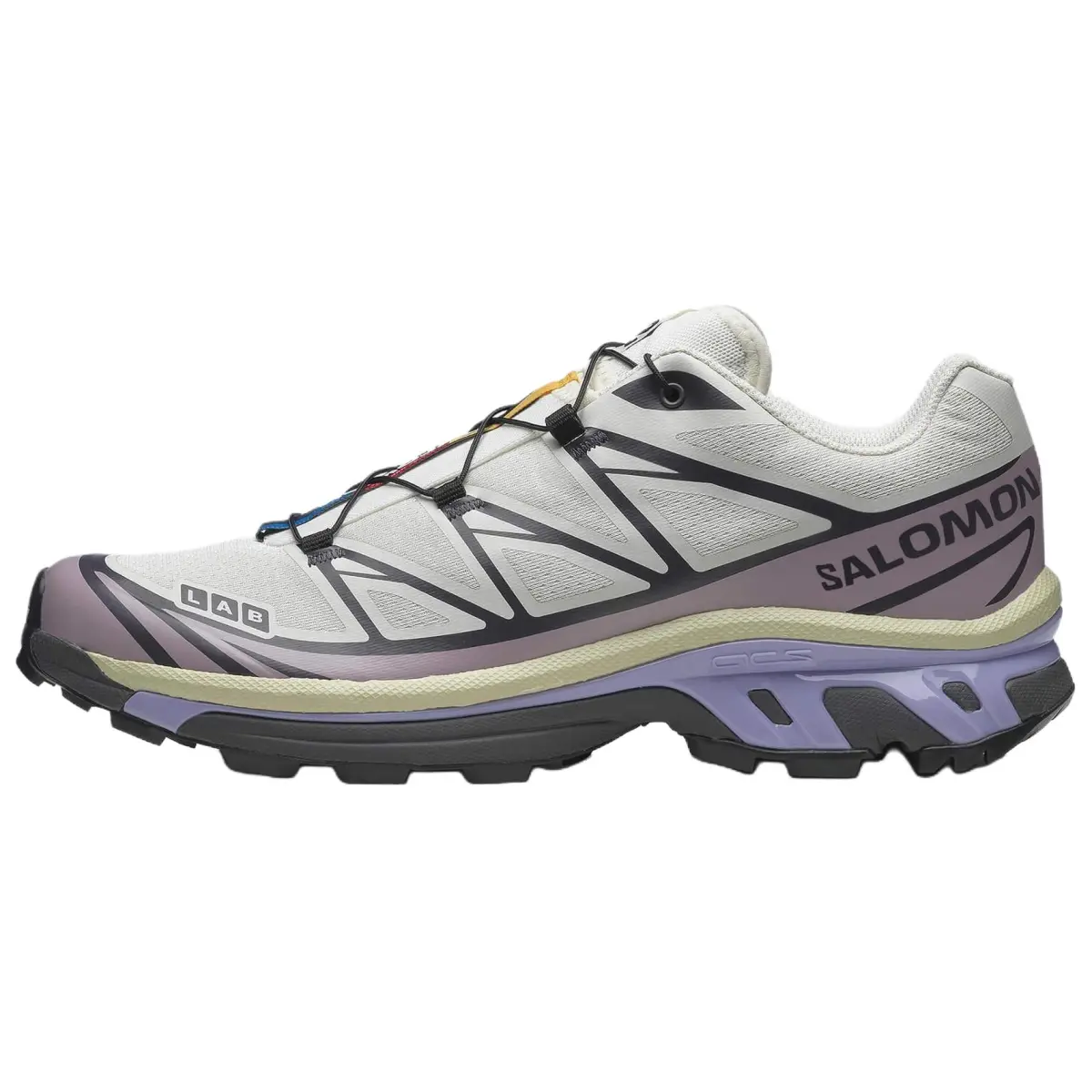SALOMON XT 6 Breathable Low top Casual Running Shoes Women's Taro Purple