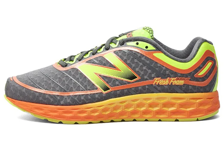 New Balance Nb 980 Low top Running Shoes Men's Black Orange