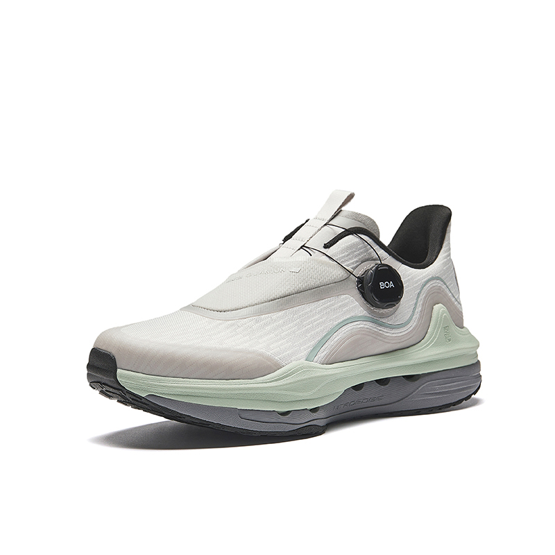 Anta Champion All Weather Collection Cushioning Slip Resistant Low top Running Shoes Men’s Cumulus Gray