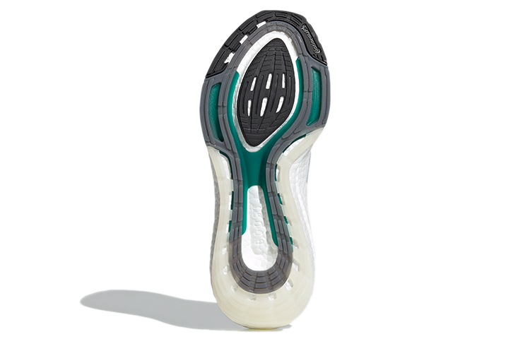 Мужские кроссовки adidas ULT (бело-серо-зеленые) — фото 6