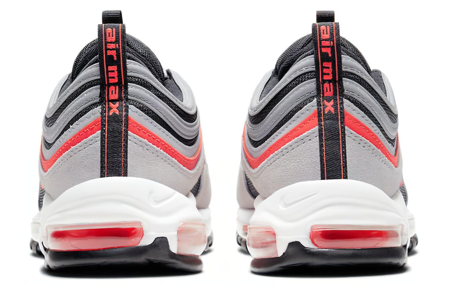 Кроссовки Nike Air Max 97 Radiant Red (серо-красные) — фото 4