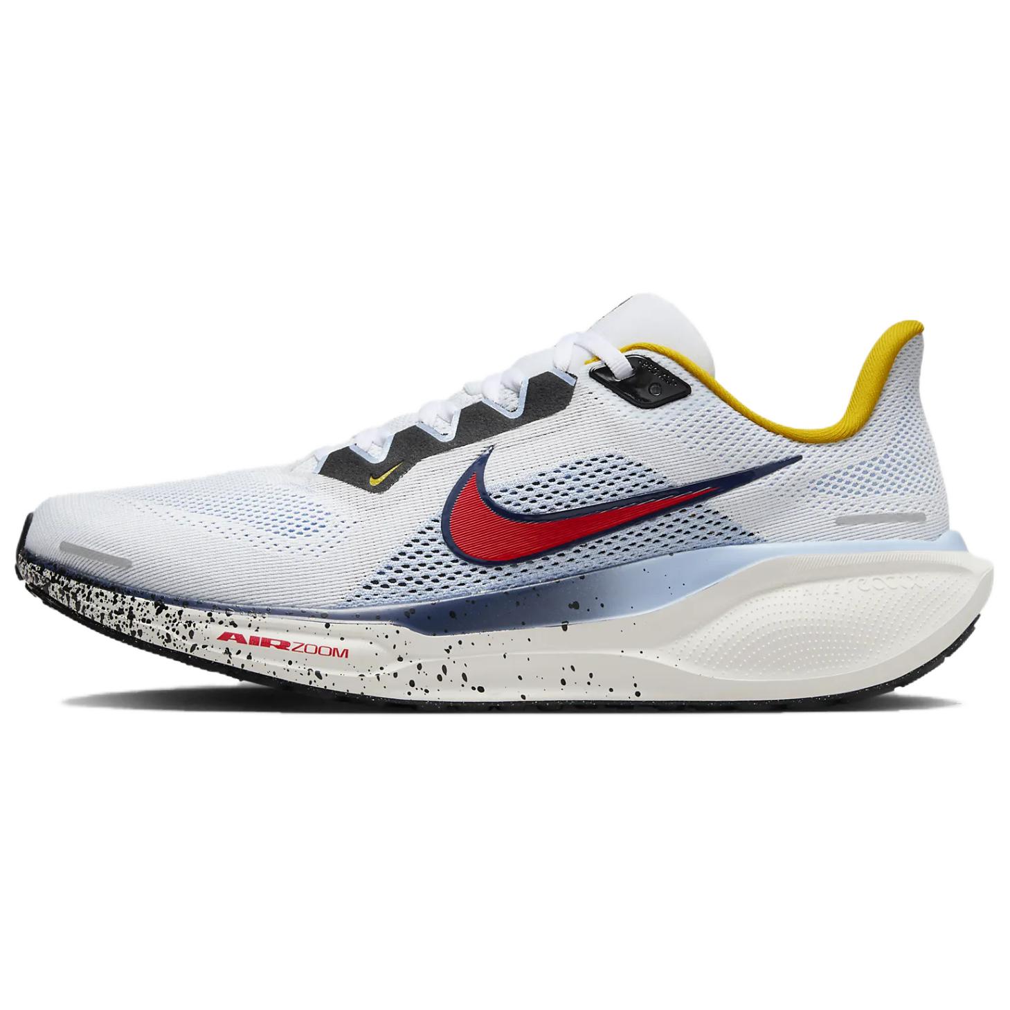 Nike Air Zoom Pegasus 41 White Psychic Blue Speed Red