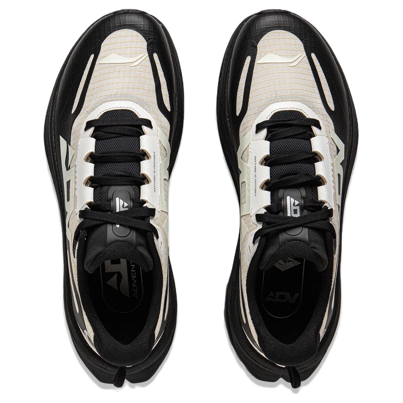 Li Ning De Lu Textile, TPU Low top Trail Running Shoes Men’s White Black