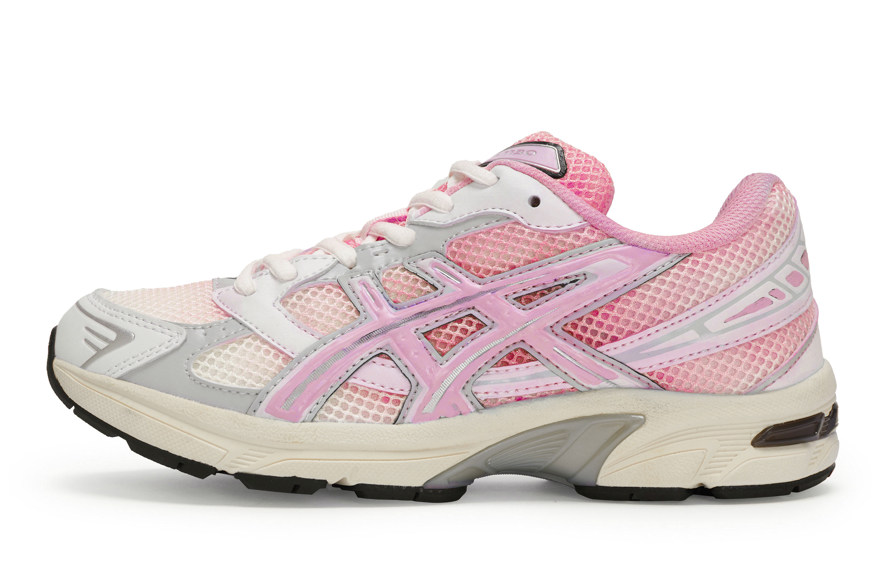 Asics Gel 1130 Cushioning Abrasion Resistant Low top Running Shoes Unisex Pink Gray