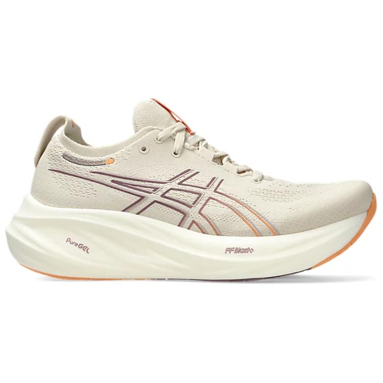 ASICS Gel Nimbus 26 Oatmeal Faded Orange Women’s