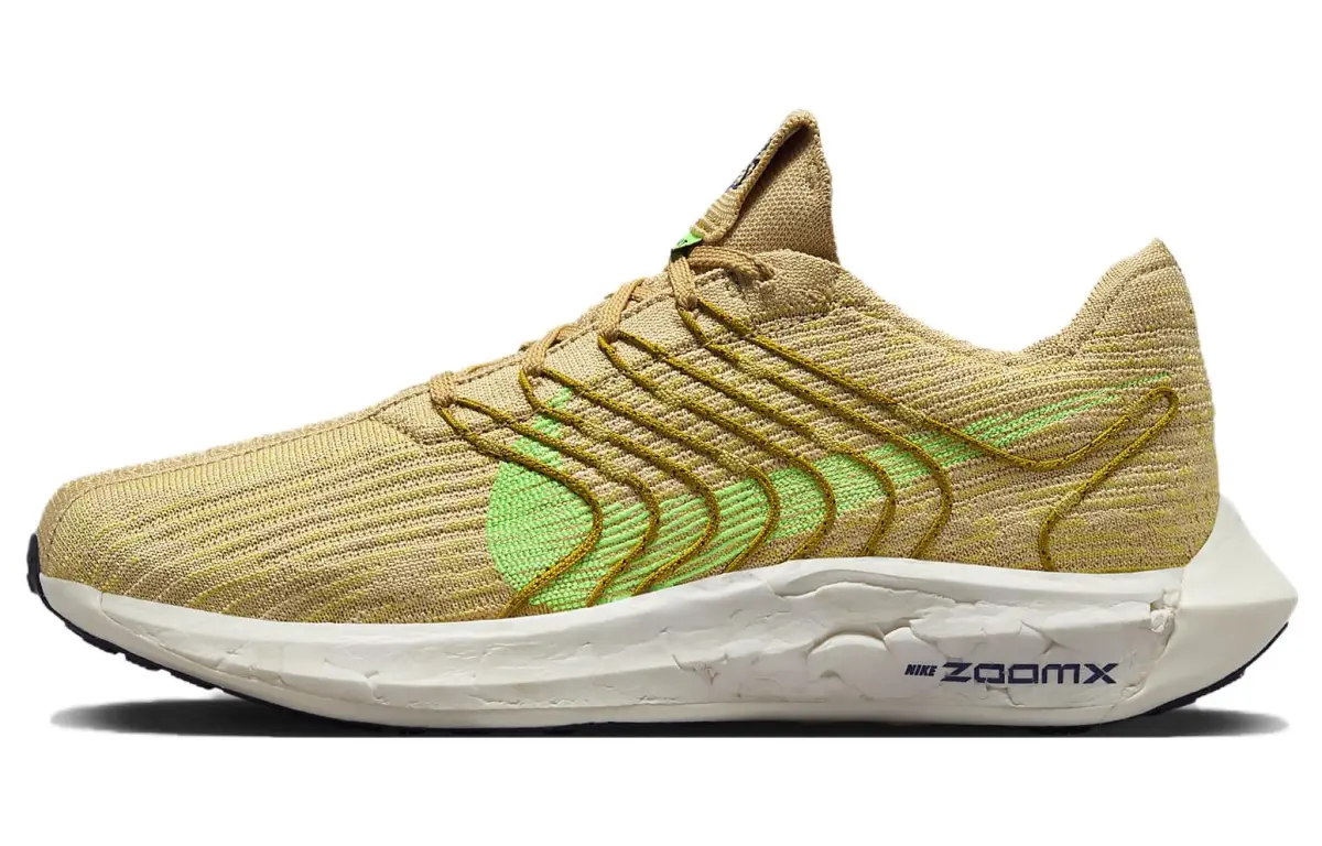 Nike Pegasus Turbo Next Nature Slip Resistant Slip Resistant Low top Casual Running Shoes Men's Yellow