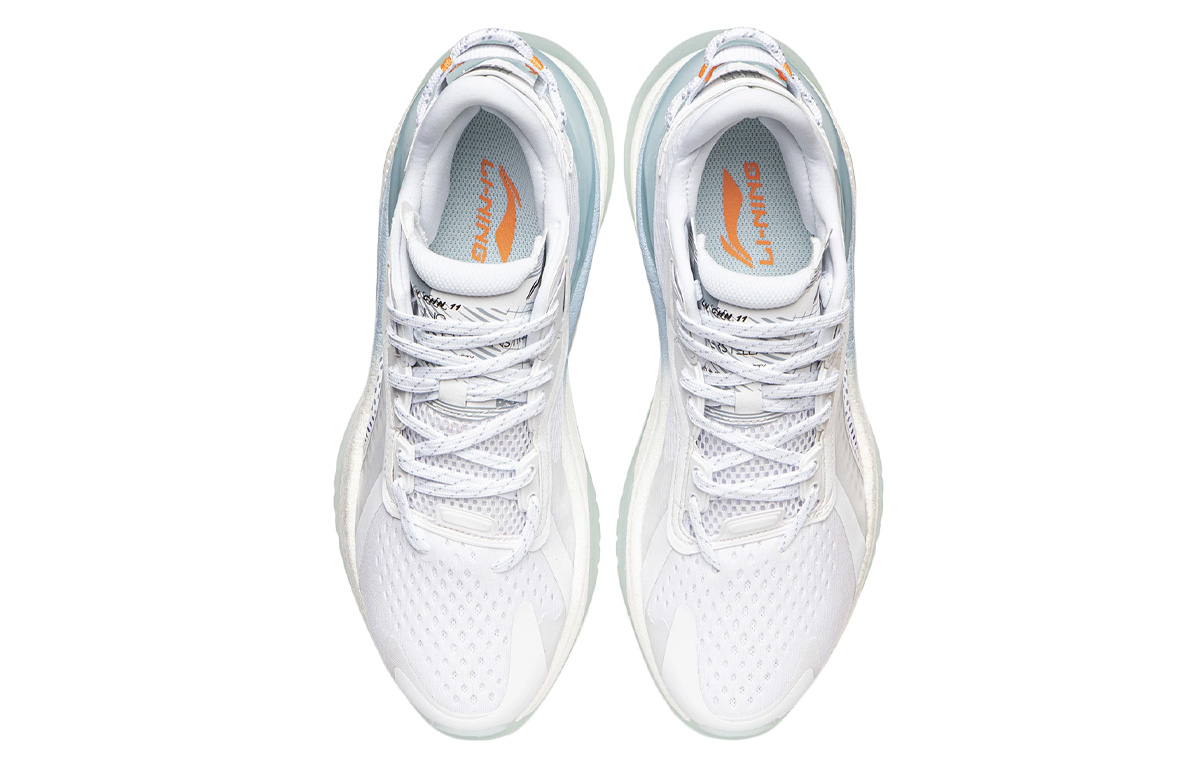 Li Ning Exceed 5 Cushioning Breathable Lightweight Abrasion Resistant Slip Resistant Low top Running Shoes Men’s White