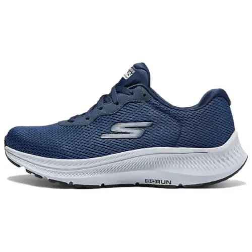 Skechers MEN'S GO Mesh, Artificial Leather Low top Running Shoes Men's Marine Blue