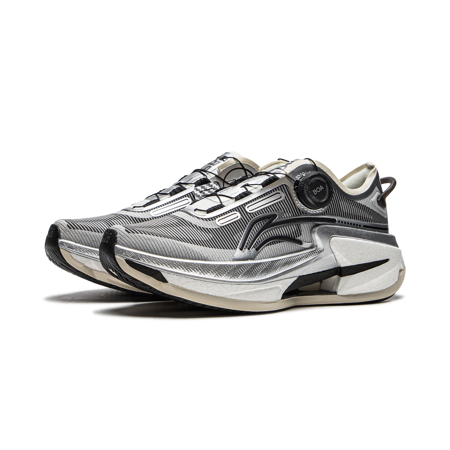 Li Ning Furious Rider 8 PRO Cushioning Slip Resistant Abrasion Resistant Low top Carbon Plate Running Shoes Women’s