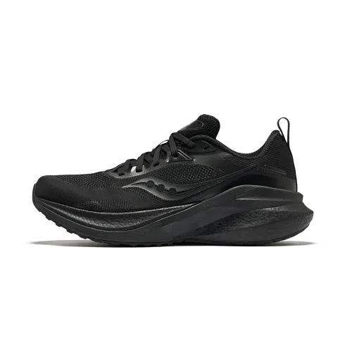 Saucony MARSHAL ROUTE Versatile Low top Casual Training City Commuting Running Shoes Unisex Black