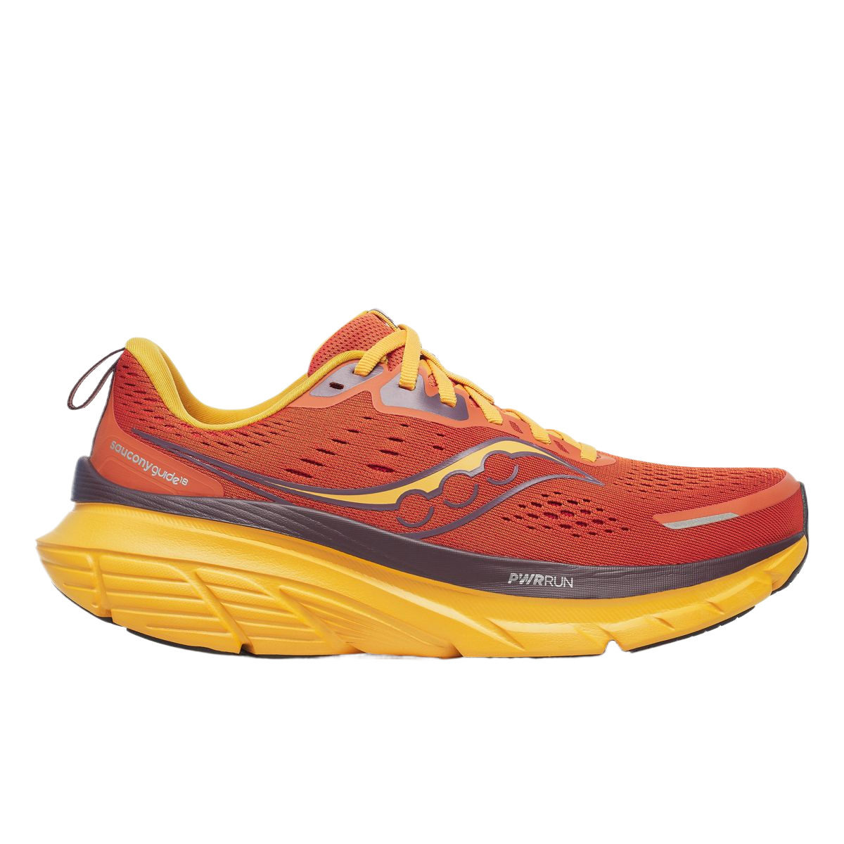 Saucony Guide 18 Low top Running Shoes Men’s Orange Yellow