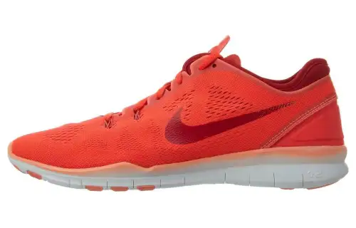 Nike Free 5.0 Tr Fit 5 Bright Crimson Prm Rd Atmc Pink Wh Women's