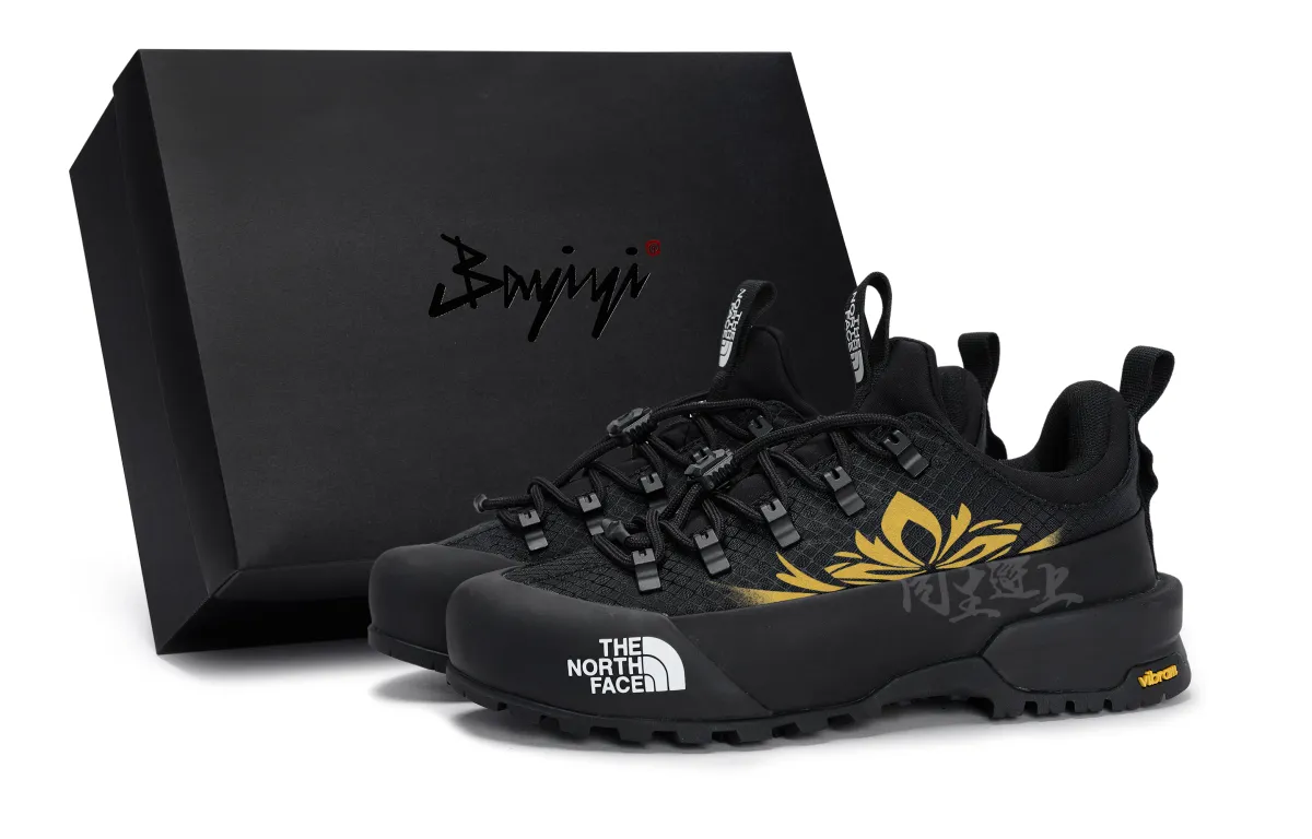 THE NORTH FACE GLENCLYFFE Low top Running Shoes Men's Black Yellow