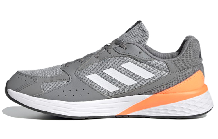 Adidas Response Run Breathable Low top Running Shoes Men's Gray White Orange
