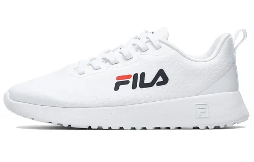 FILA Abrasion Resistant Textile, Mesh Low top Running Shoes Men's White