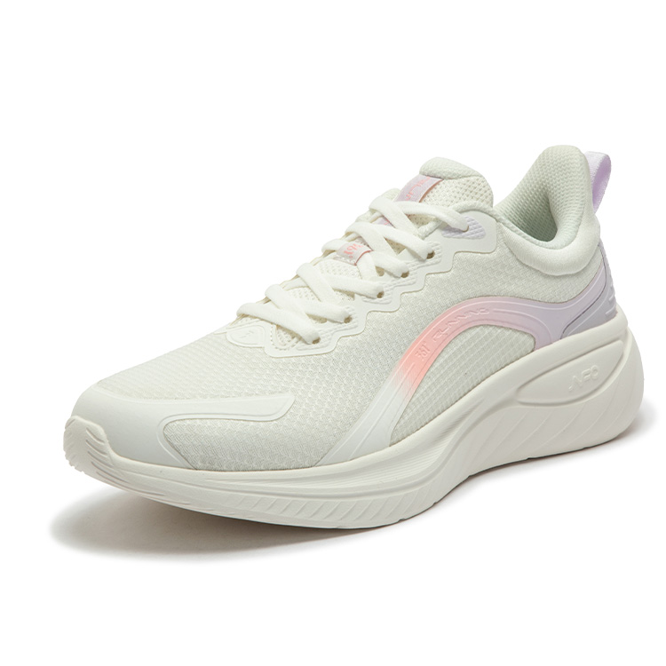 361° SoftStep 3.0 Cushioning Slip Resistant Abrasion Resistant Low top Running Shoes Women’s White Grape Purple
