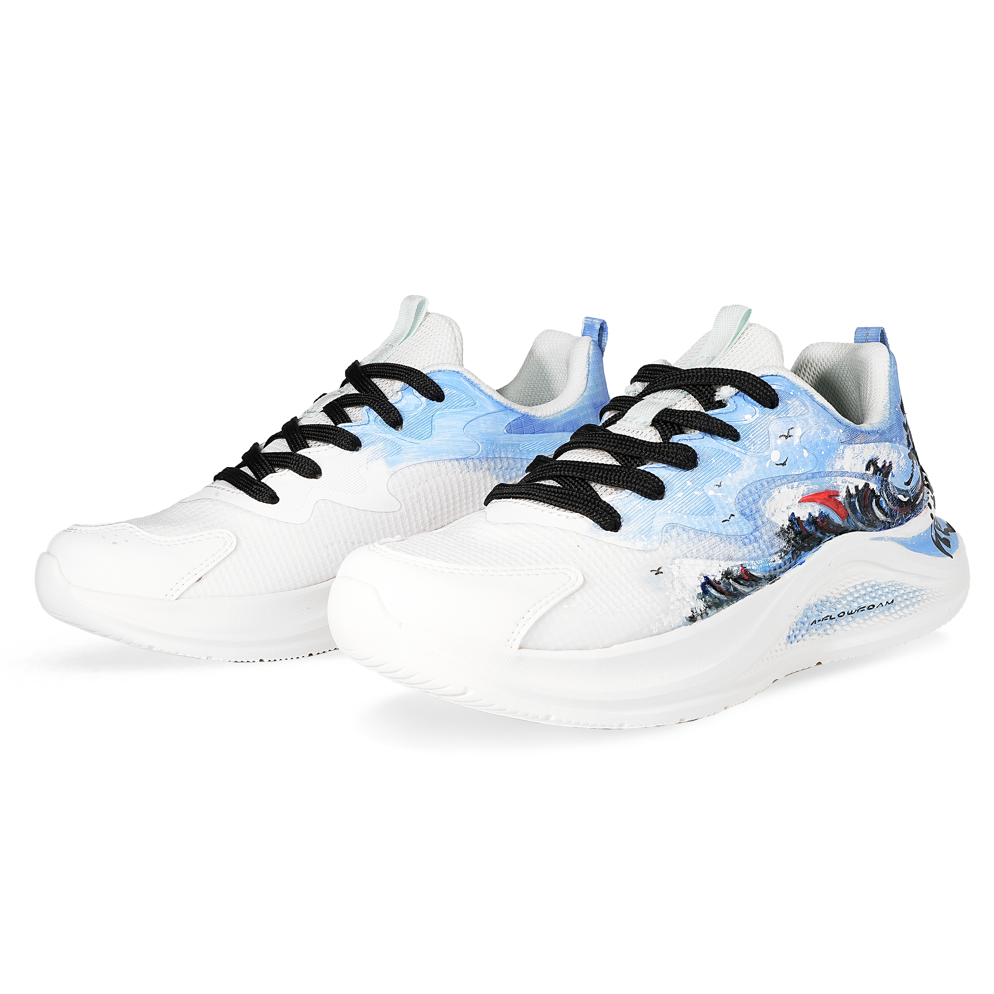 Anta Cushioning Slip Resistant Abrasion Resistant Cushioning Slip Resistant Abrasion Resistant Low top Casual