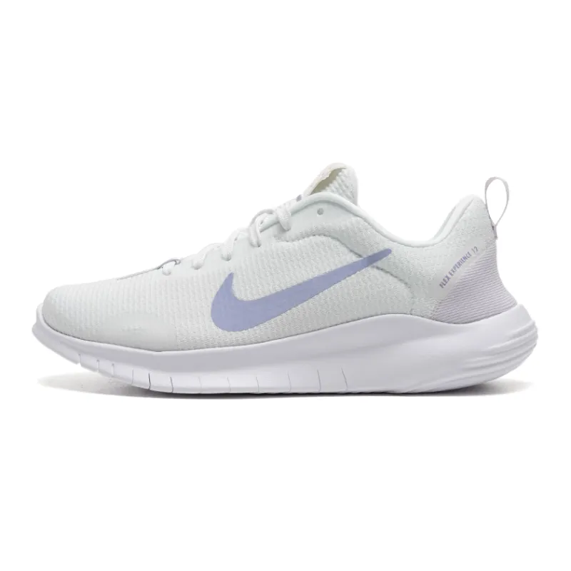 Nike Flex Experience RN 12 Fabric Slip Resistant Abrasion Resistant Low top Training Running Shoes Women's White
