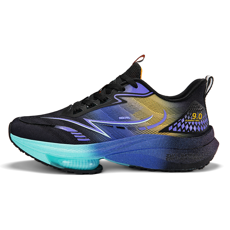 ANDE JAMES Cushioned Impact Resistant Wear Resistant Low Top Air Cushion Popcorn Soft Sole Training Running Shoes Men’s