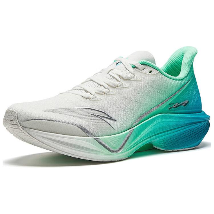 Anta MACH 5.0 Low top Nitrogen Technology Casual Marathon Running Shoes Men’s White Green Blue