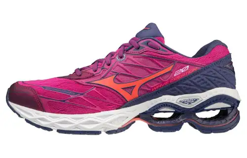 Mizuno Creation 20 Wave Lightweight Abrasion Resistant Low top Running Shoes Women's Red