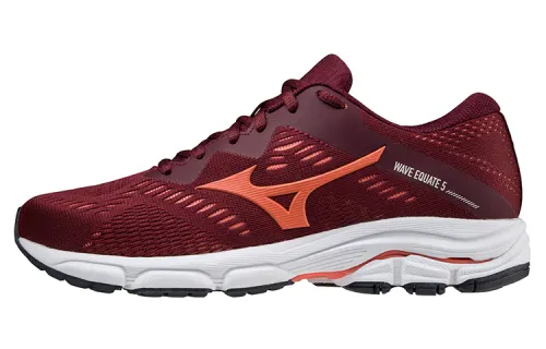 Mizuno Wave Equate 5 Running Shoes Women's Low Top Red