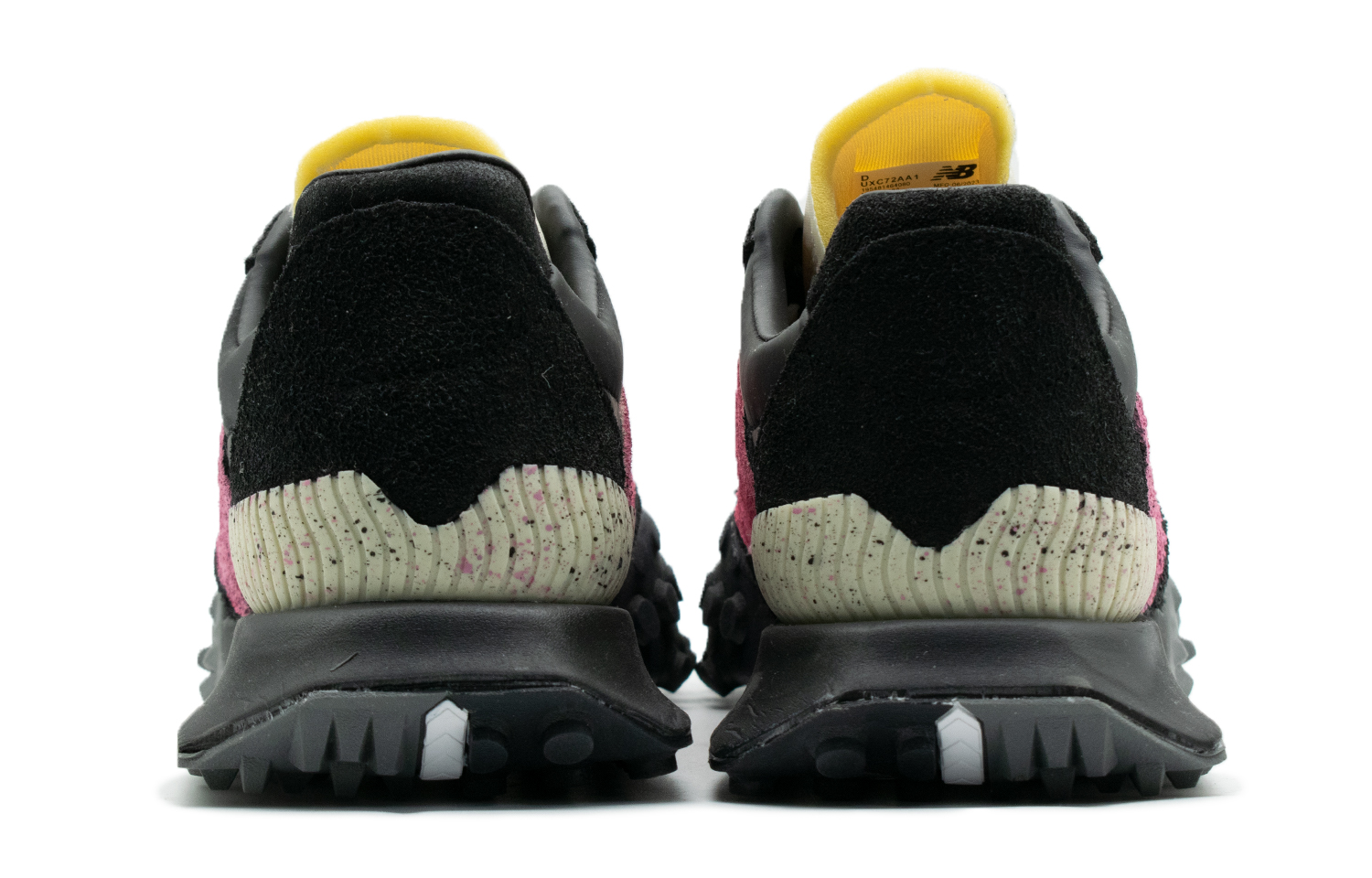 New Balance XC 72 Wear resistant And Lightweight Low top Running Shoes Unisex Black Pink