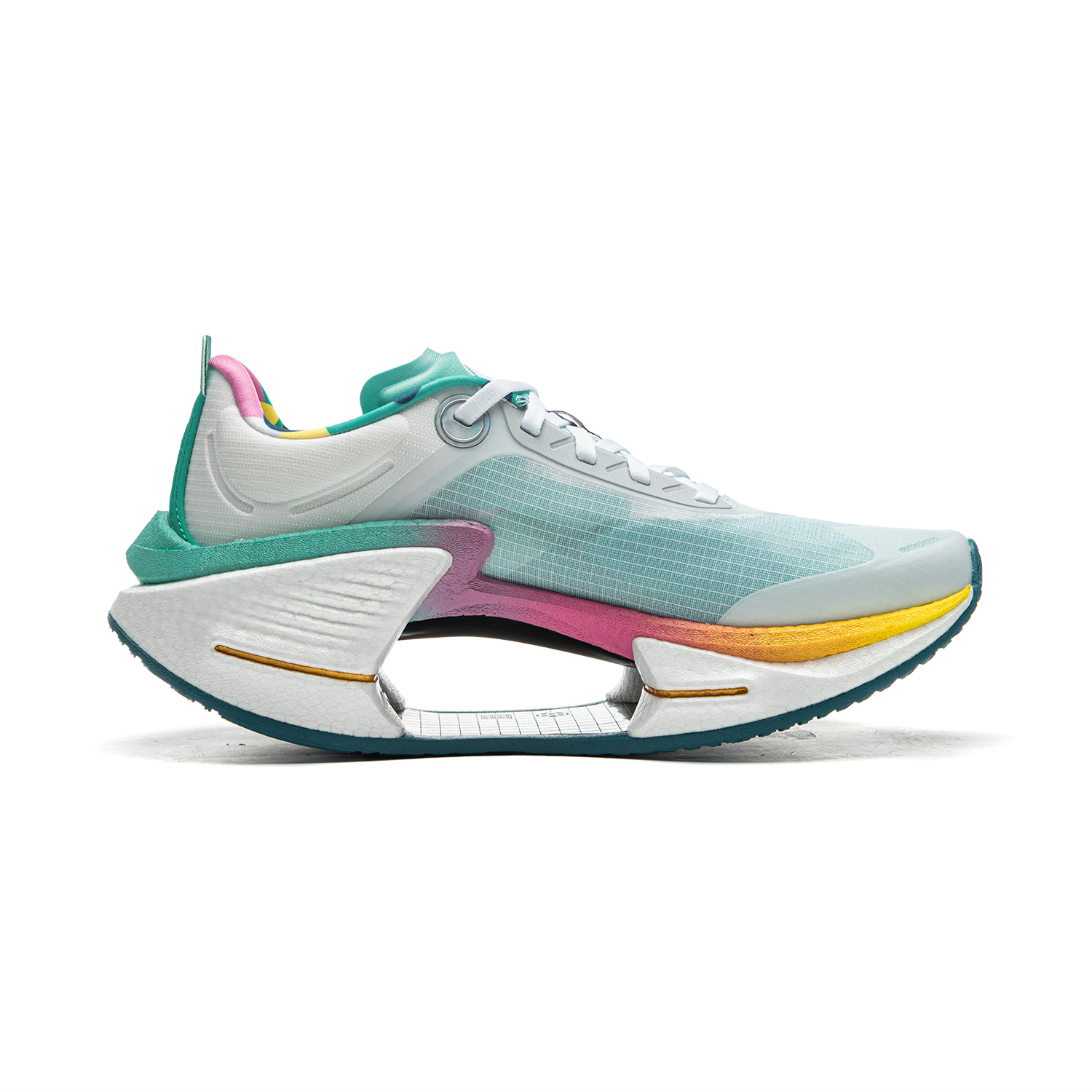 Li Ning Shadow 3 Essential Cushioning Low top Running Shoes Women’s Green White