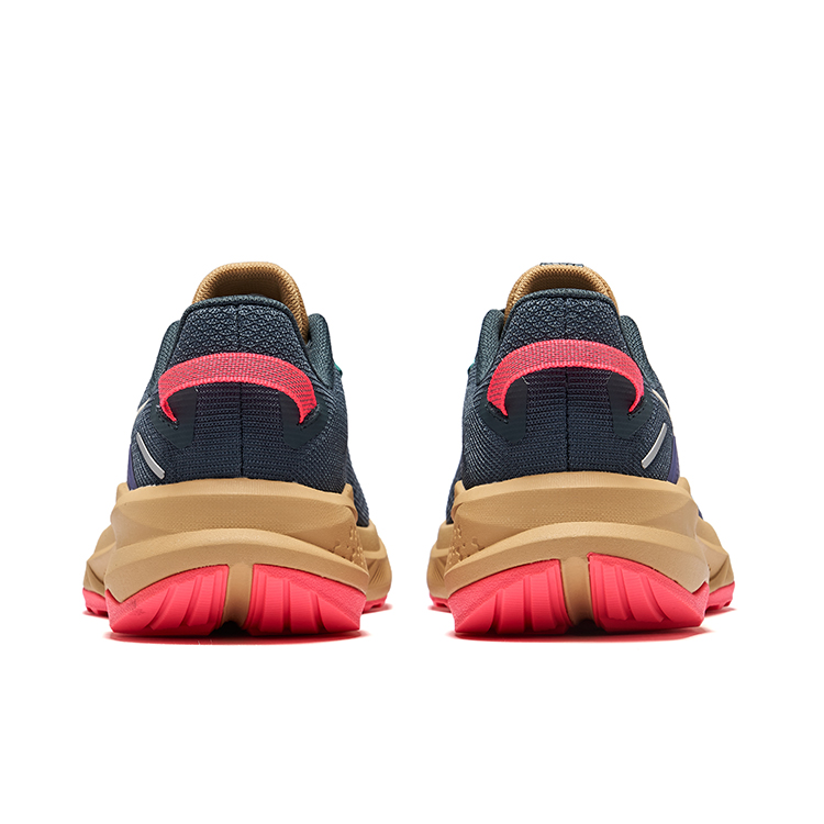 Erke Wild 2.0 Low top Jiang Rebound Technology Casual Running Shoes Men’s Copper Cyan Twilight Purple