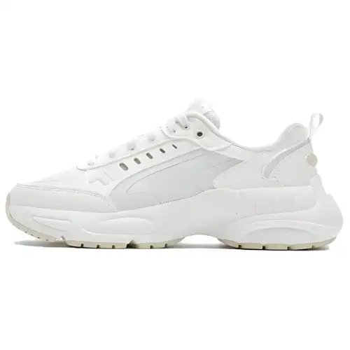 FILA FUSION Textile, Synthetic Leather Cushioning Abrasion Resistant Cushioning, Wear Resistant Low top Casual
