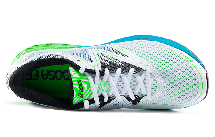 Asics Noosa FF Low top Running Shoes Men’s White Green