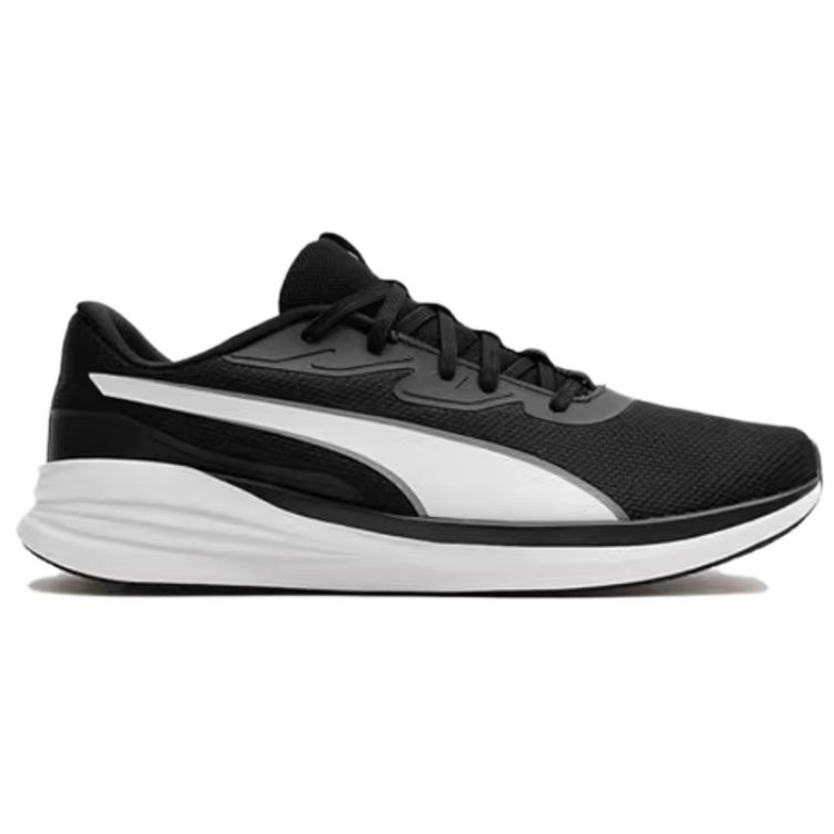 PUMA Cushioning, Wear Resistant Low top Running Shoes Unisex Black
