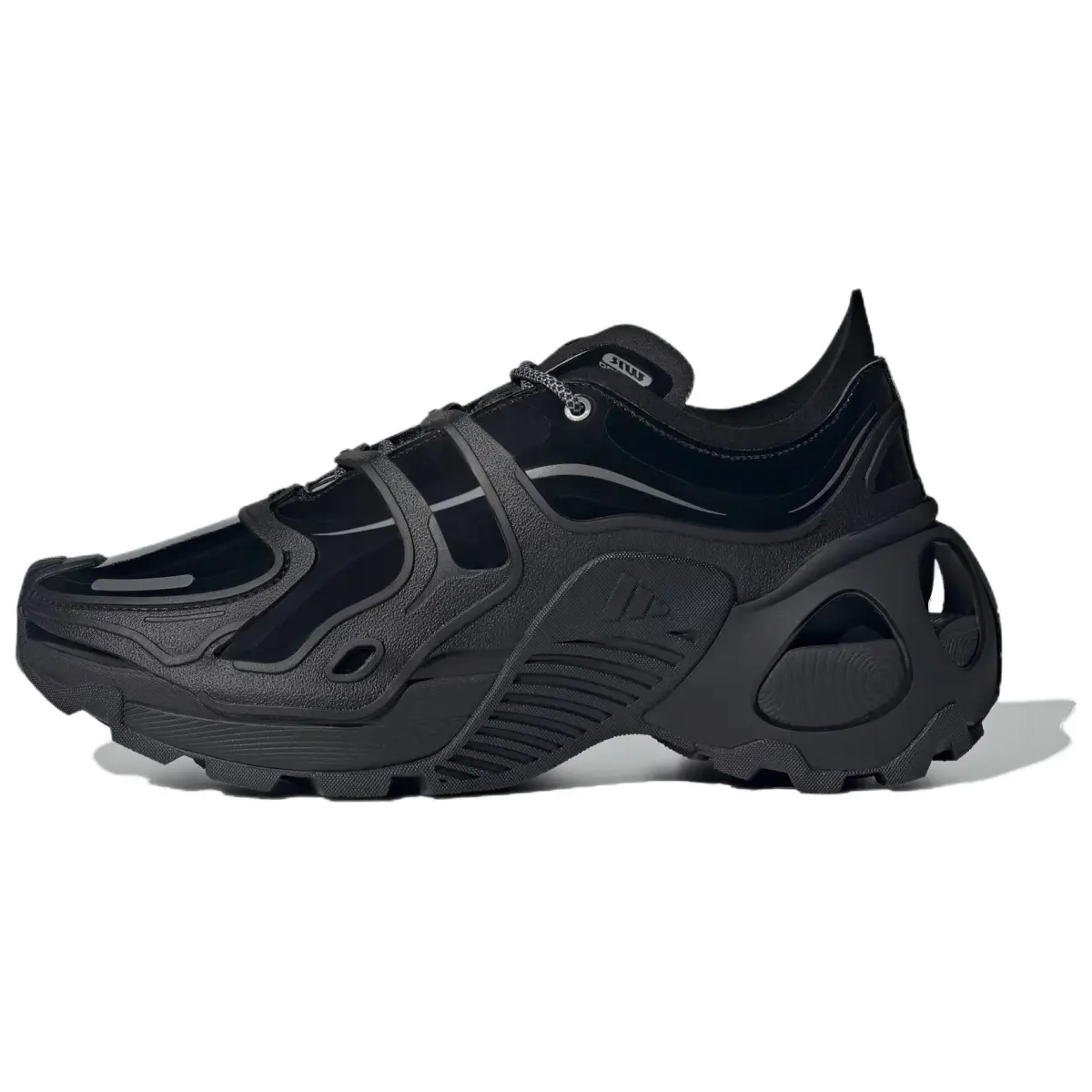 Adidas Wonder Runner Pro Comfortable Slip Resistant Low top Running Shoes Unisex Black Gray