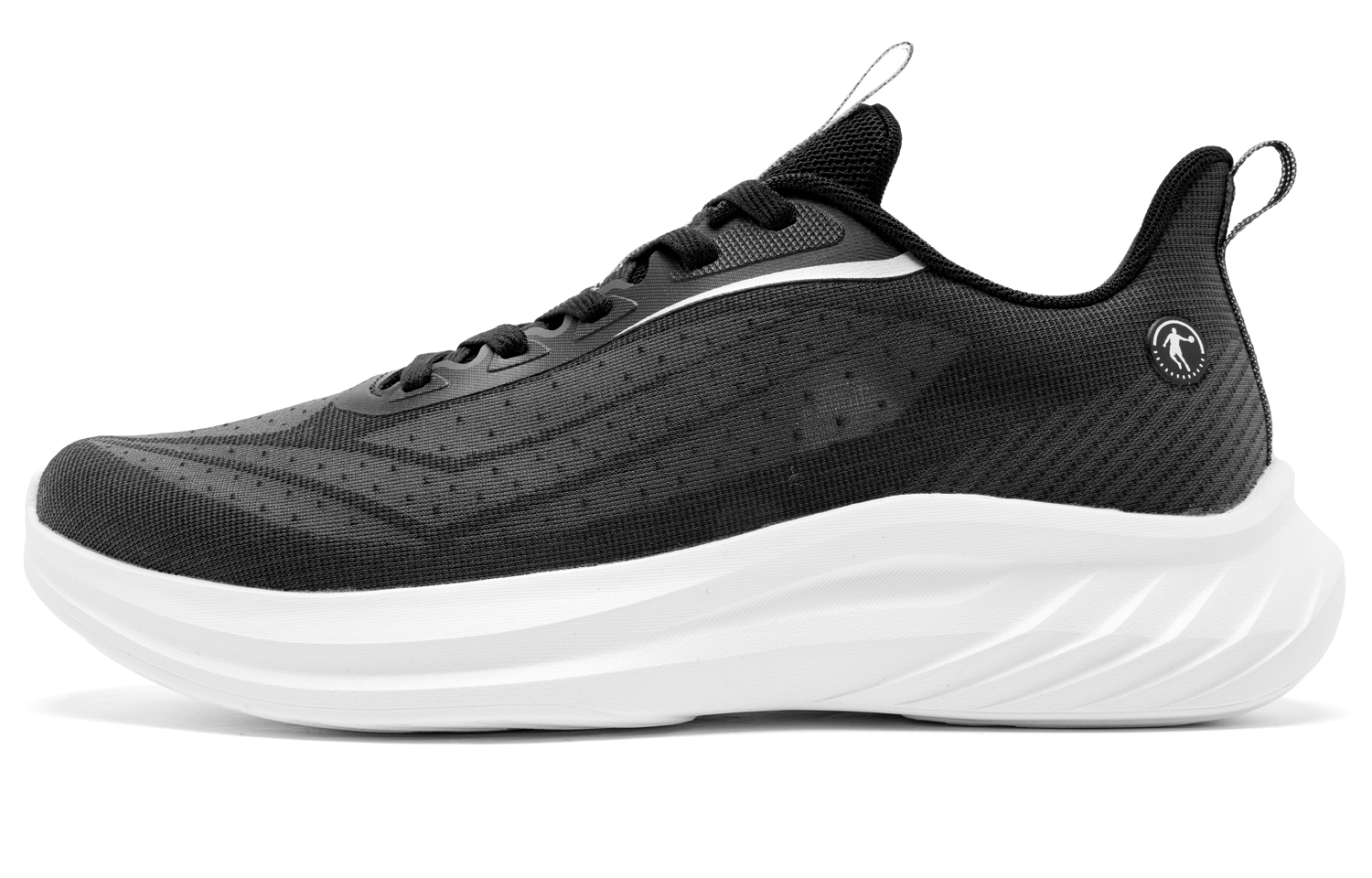 QIAODAN Fabric Cushioning Rebound Abrasion Resistant Lightweight Breathable Slip Resistant Low top