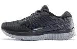 Saucony Guide 13 Mesh Slip Resistant Support Lightweight Low top Running Shoes Women's Black Gray