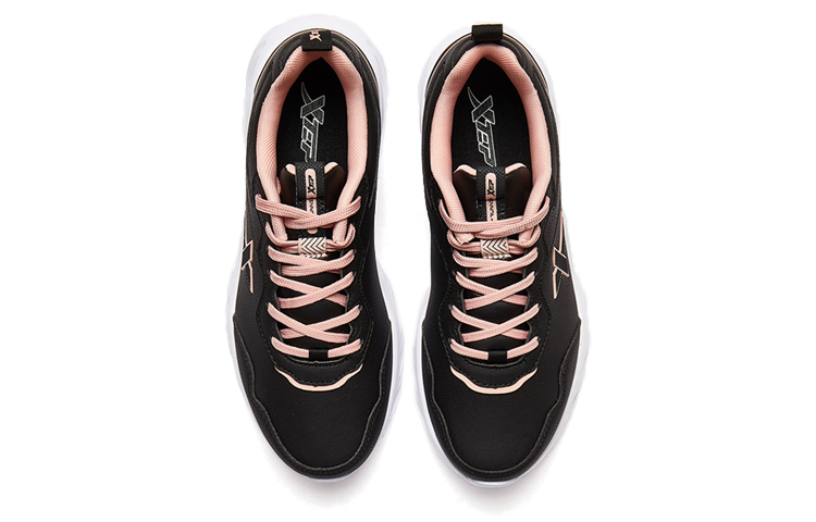 XTEP Low top Running Shoes Women’s Black Pink Red