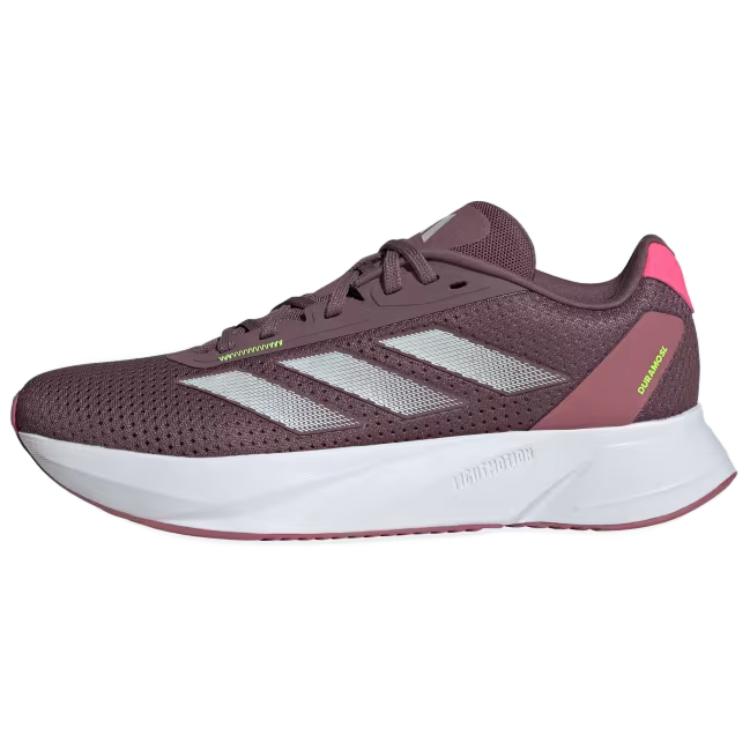 Adidas Duramo Sl Slip Resistant Abrasion Resistant Low top Running Shoes Women's Purple Silver Green