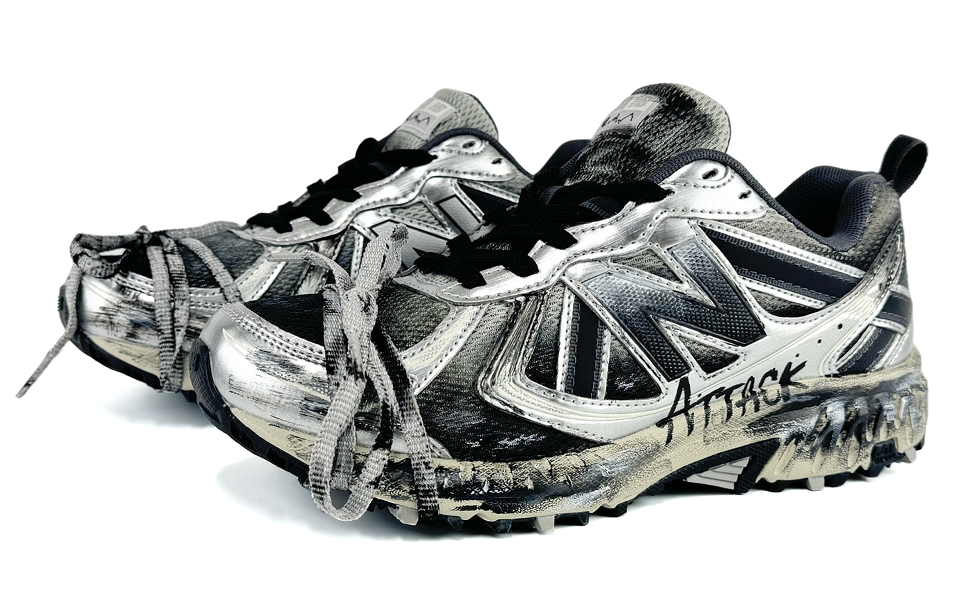 New Balance NB 530 Cushioning Slip Resistant Abrasion Resistant Low top Casual Running Shoes Unisex Black Gray